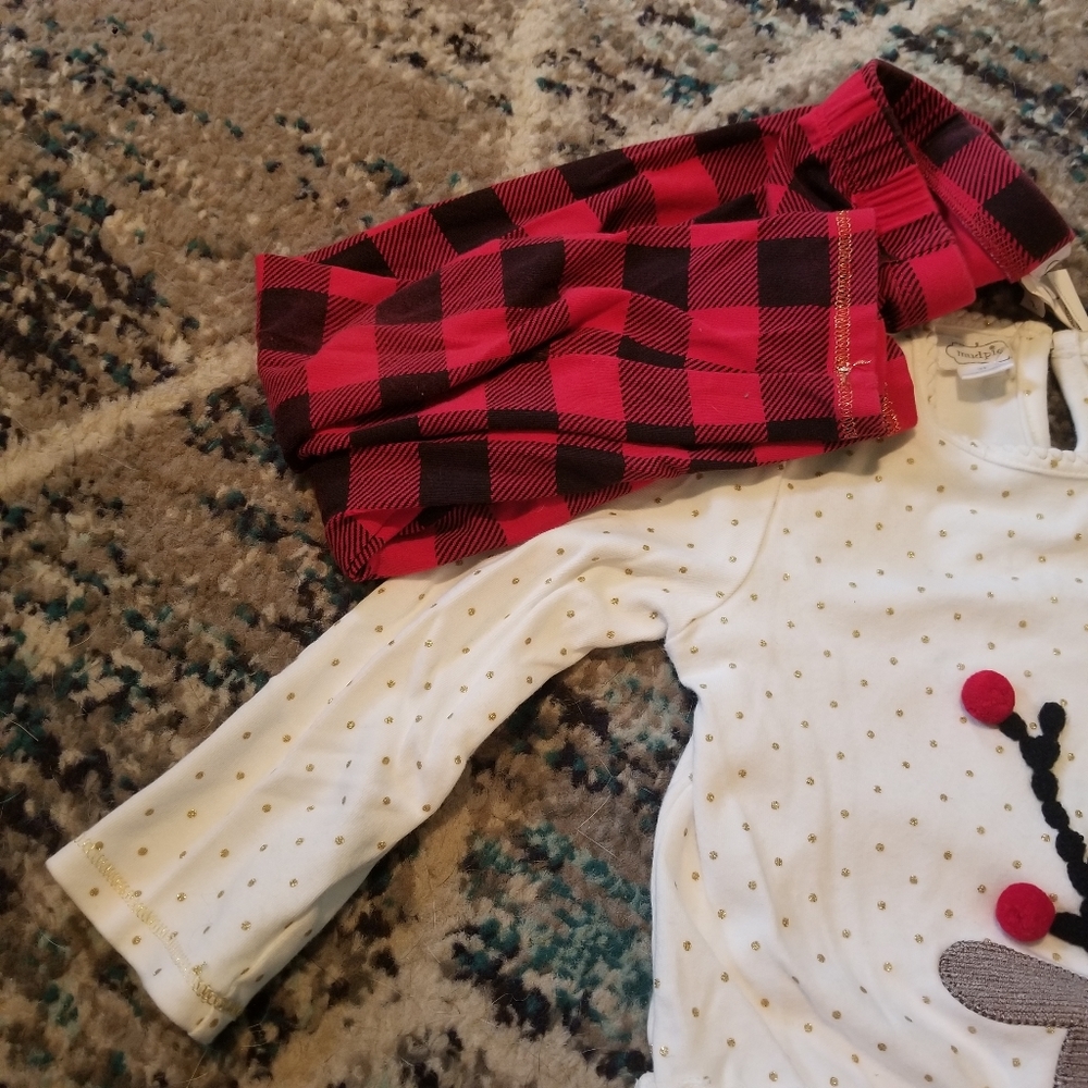 Mud Pie 2 Piece Christmas Outfit - Picture 4 of 4